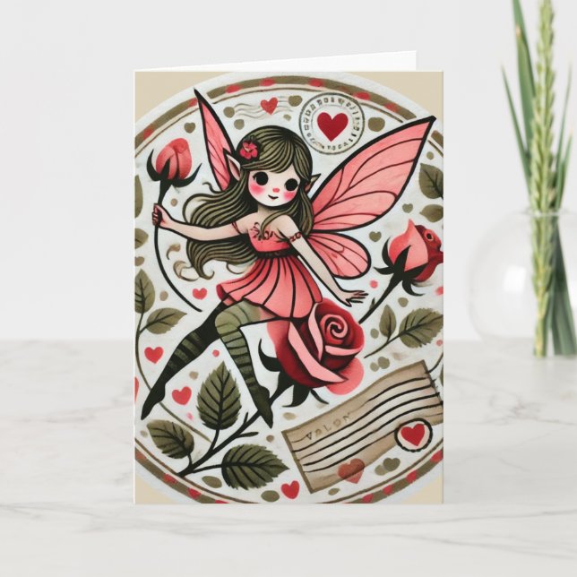 Alla hjärtans dagsälvor Alla hjärtans dag          Kort (Framsida)