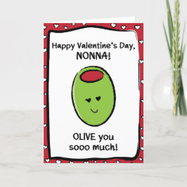 Alla hjärtans dagskort för Nonna Kort