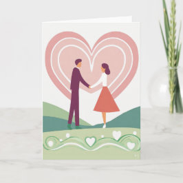 Alla hjärtans dagskort helgkort