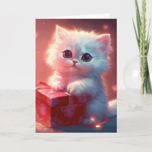 Alla hjärtans dagskort helgkort (Framsida)