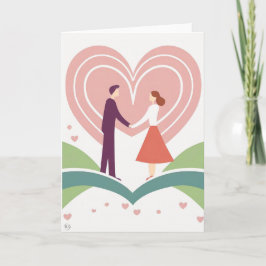 Alla hjärtans dagskort helgkort