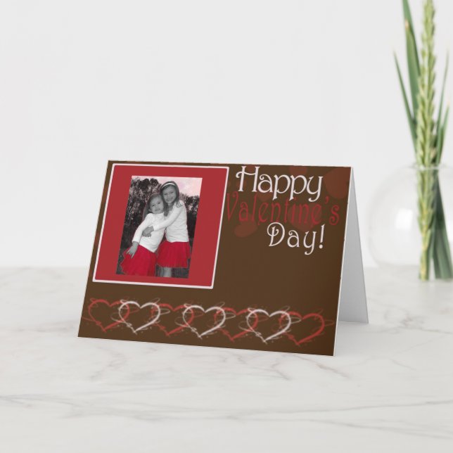 Alla hjärtans dagskort helgkort (Framsida)