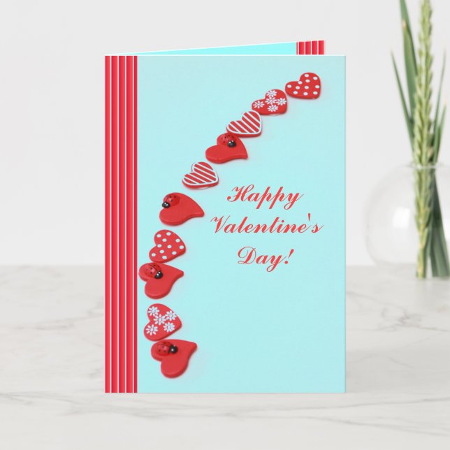 Alla hjärtans dagskort helgkort (Framsida)