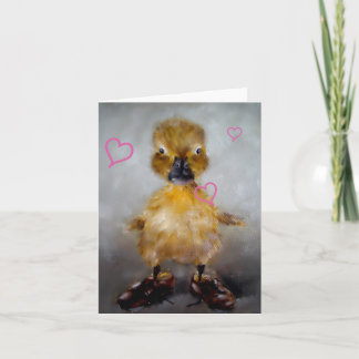 Alla hjärtans dagskort i Baby Anka Helgkort