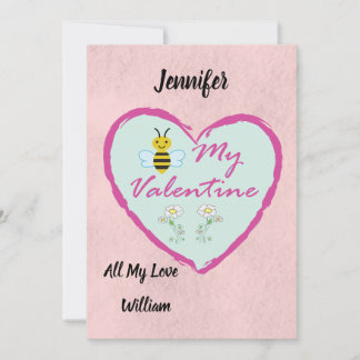 Alla hjärtans dagskort julkort