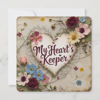 Alla hjärtans dagskort julkort