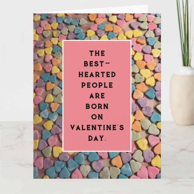 Alla hjärtans dagskort kort (Framsida)