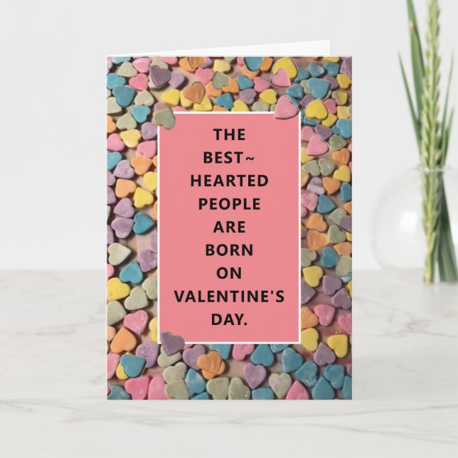 Alla hjärtans dagskort kort (Framsida)