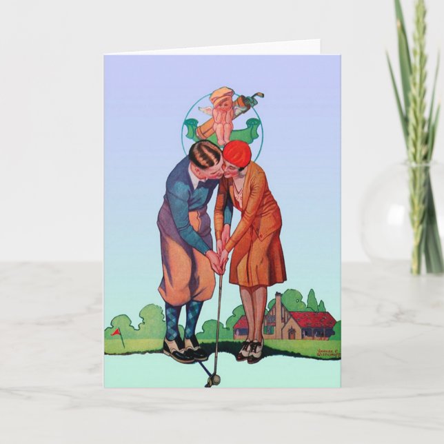 Alla hjärtans dagskort tack kort (Framsida)