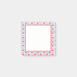 Alla hjärtans dagskort Tie Dye Notes Post-it Block