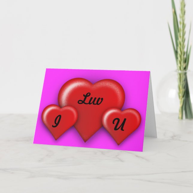 Alla hjärtans dagskort, tomt insida helgkort (Framsida)