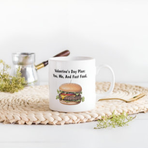 Alla hjärtans dagsplan, du, jag och Fast Food Funn Kaffemugg