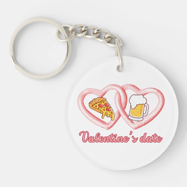 Alla hjärtans datum Pizza Beer (Framsidan)