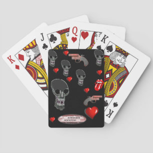 Alla hjärtans dekan på spelkortet casinokort