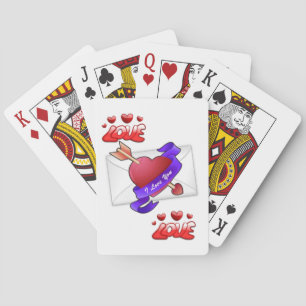 Alla hjärtans dekan på spelkortet casinokort