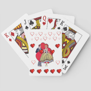 Alla hjärtans dekan på spelkortet spel kort