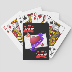 Alla hjärtans dekan på spelkortet spel kort