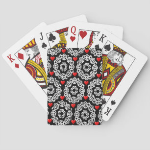 Alla hjärtans dekan på spelkortet spel kort