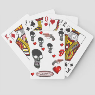 Alla hjärtans dekan på spelkortet spel kort