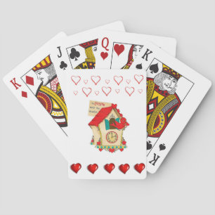 Alla hjärtans dekan på spelkortet spelkort