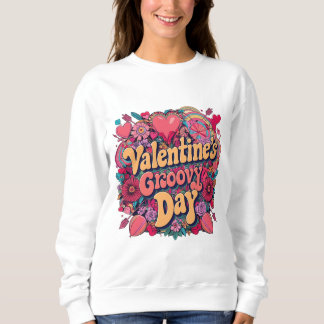 Alla hjärtans gryningsdag, retro clipart t shirt