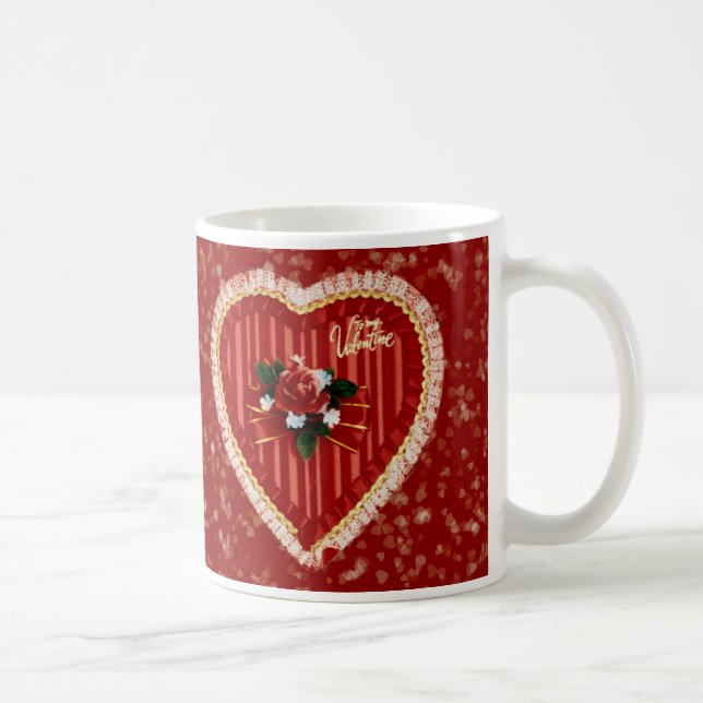 Alla hjärtans hjärta-mugg kaffemugg (Höger)