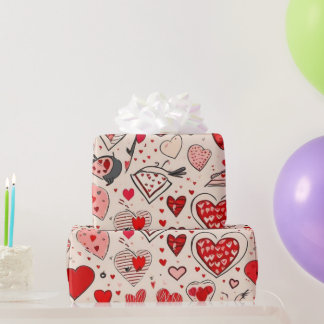 Alla hjärtans hjärtan Pappra Presentpapper