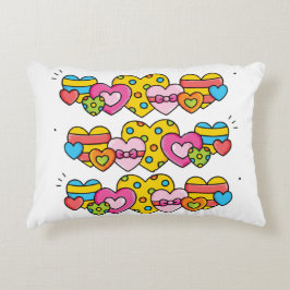 Alla hjärtans hjärtan prydnadskudde