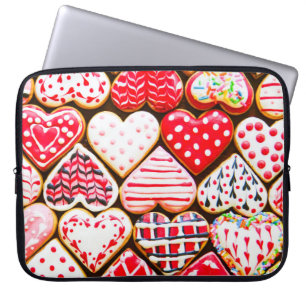 Alla hjärtans hjärtekakor: Homemade Kärlek. Laptop Fodral