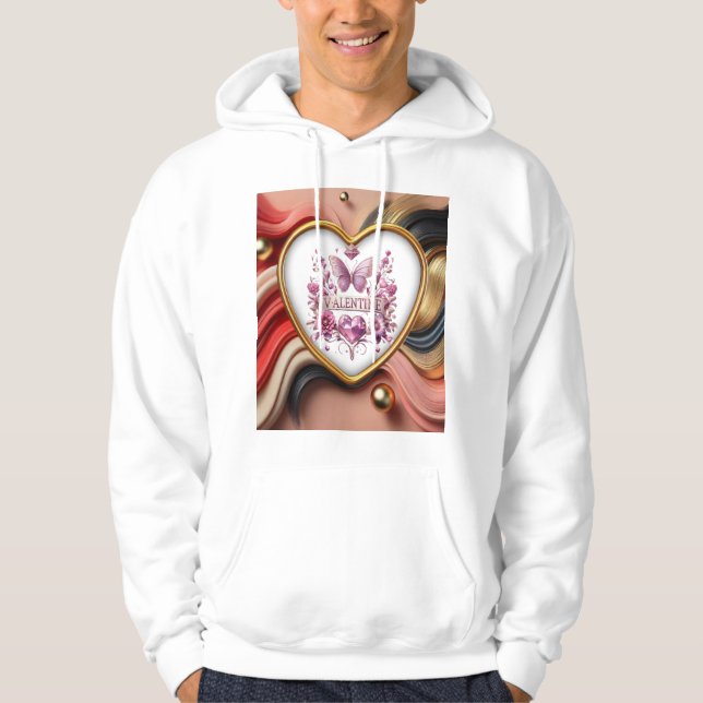 Alla hjärtans hoodie (Framsida)