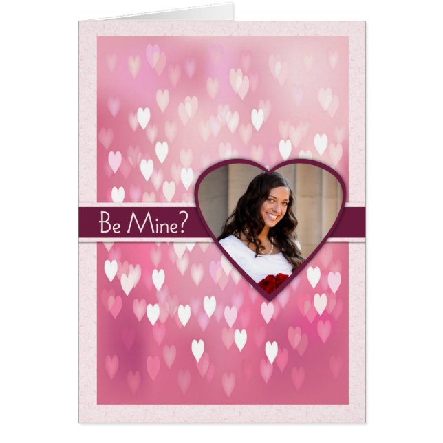 Alla hjärtans hörselkort hälsningskort (Framsidan)