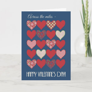 Alla hjärtans kort "tvärs över Miles", Hearts, Ro