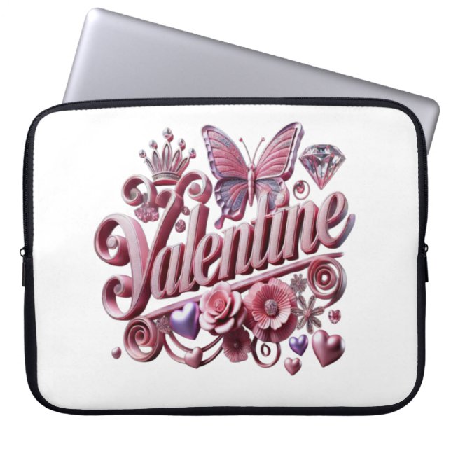 Alla hjärtans laptop fodral (Framsidan)