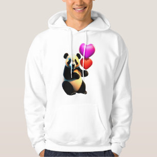 Alla hjärtans panda och hjärtballong, Alla hjärtan Hoodie