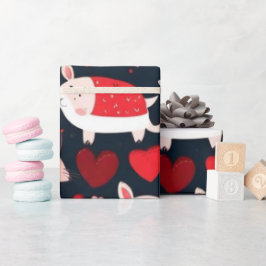 Alla hjärtans Pappra hjärtan Presentpapper