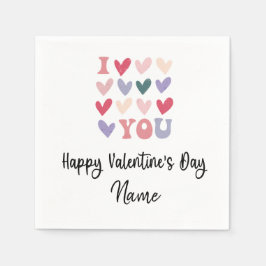 Alla hjärtans till golfer med kärlek.. pappersservett