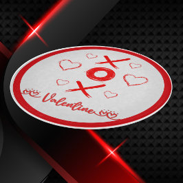 Alla hjärtans XOXO med örter i rött |