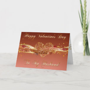 Alla hjärtkort för Guld Filigree Heart Make Helgkort