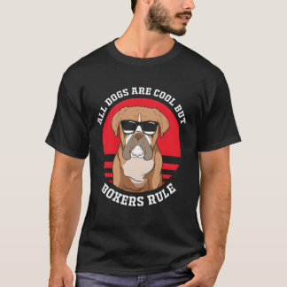 Alla Hundar är Coola, men Boers Rule Funny Boer Hu T Shirt