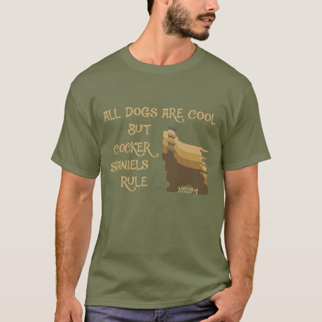 Alla Hundar är Coola T-Shirt (Framsida)
