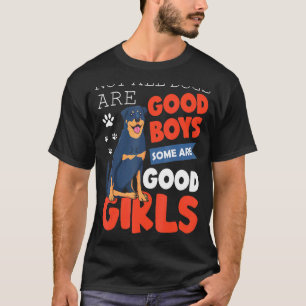 Alla Hundar är inte Bra Boys vissa är Rottweiler T Shirt