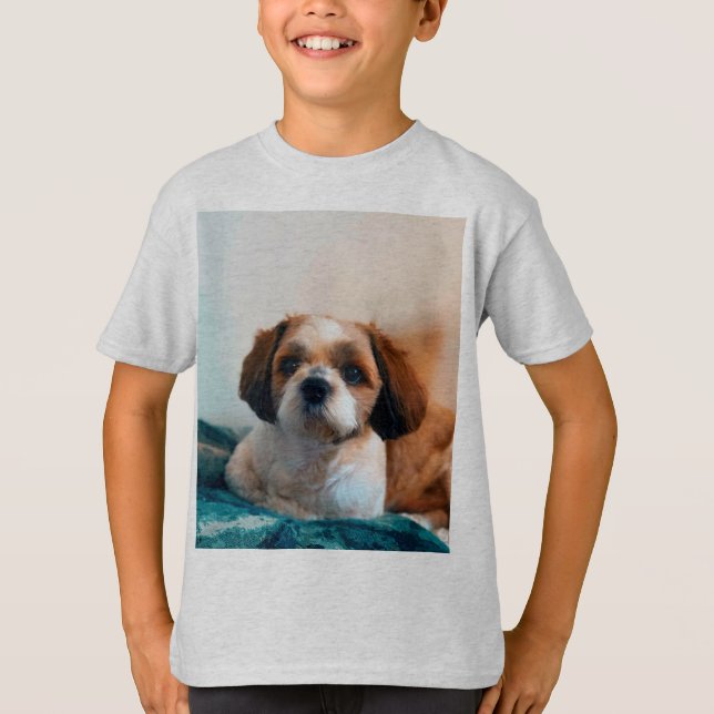 ALLA HUNDAR GÅR TILL HEAVEN T SHIRT (Framsida)