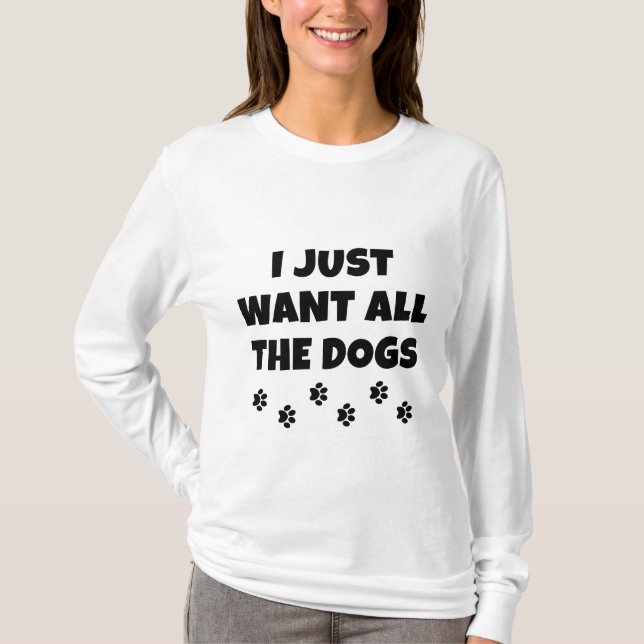 Alla Hundar T Shirt (Framsida)