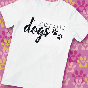 Alla hundars grundläggande t-shirt