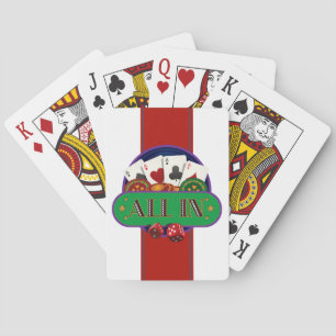 Alla i Casino Poker Casinokort