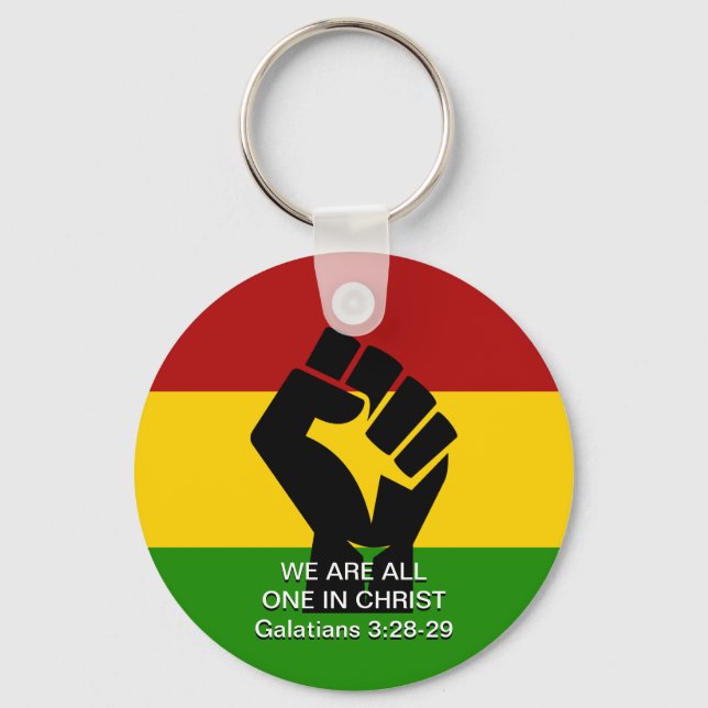ALLA I CHRIST Black History Month Nyckelring (Framsida)