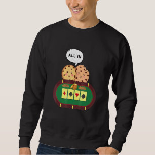 Alla i Cookie Chocolate Chip Poker 1 Lång Ärmad Tröja