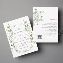 Alla i en Elegant Wildblomma Bröllop