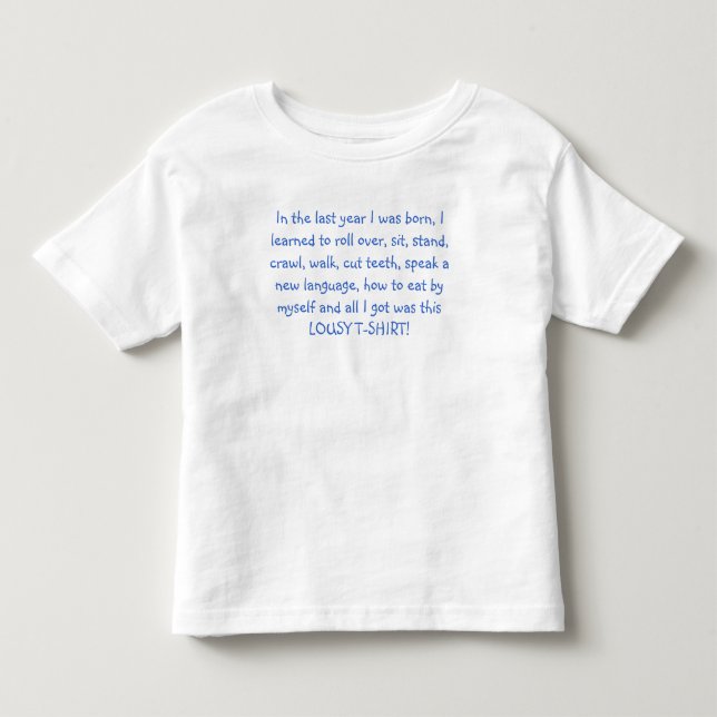 Alla i ett år t shirt (Framsida)