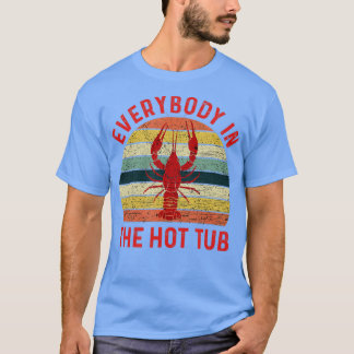 Alla i Hetten Tub Funny Kräftor Crayfish E T Shirt